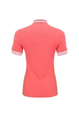 LOHLA Sport Lohla Sport The Simone Quarter Zip Polo Short Sleeve Pink Champagne Sample S