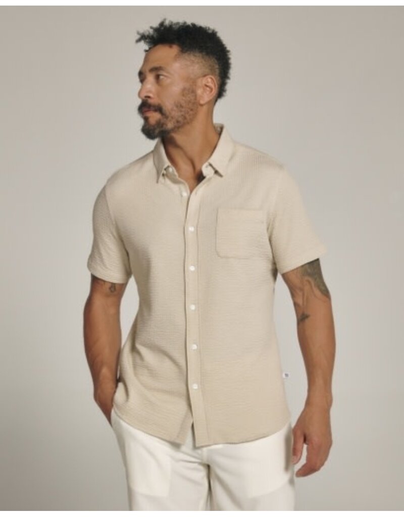 7 Diamonds 7Diamonds Bennet Short Sleeve Shirt Tan