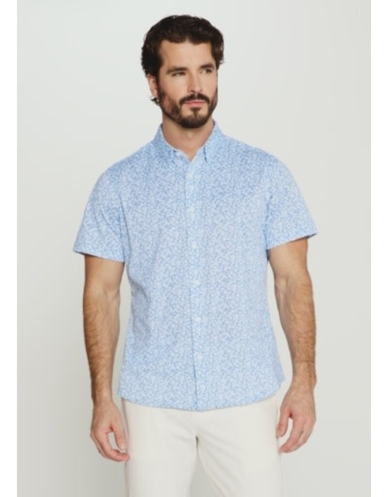 7 Diamonds 7Diamonds Costra Short Sleeve Shirt Light Blue