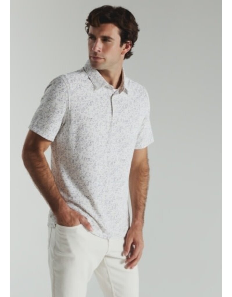 7 Diamonds 7Diamonds Ellison Short Sleeve Polo Natural