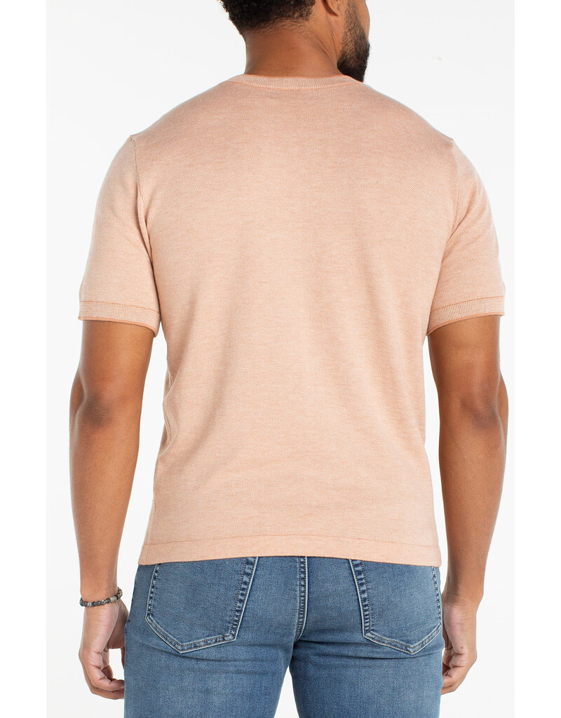Liverpool Los Angeles Liverpool Crew Neck Short Sleeve Sweater Tee Clay