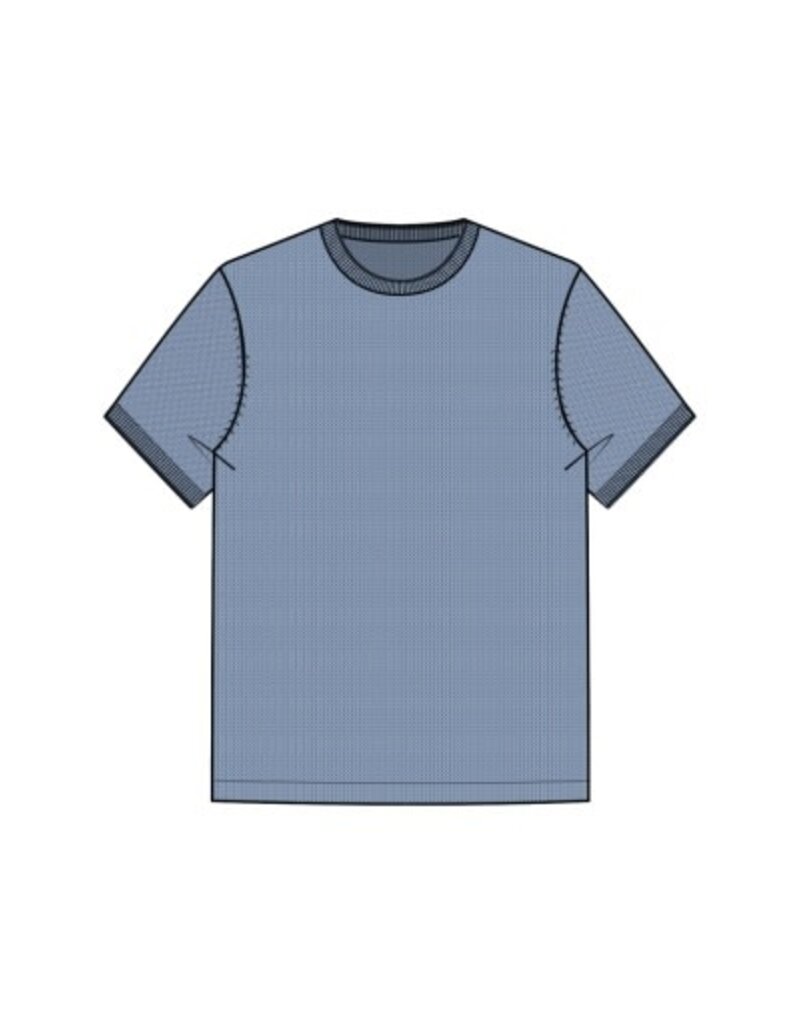Liverpool Los Angeles Liverpool Short Sleeve Crewneck Sweater Tee Blue
