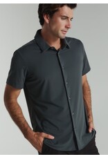 7 Diamonds 7 Diamonds Aldridge Short Sleeve Shirt Petrol Navy