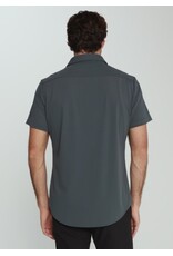 7 Diamonds 7 Diamonds Aldridge Short Sleeve Shirt Petrol Navy