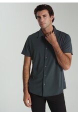 7 Diamonds 7 Diamonds Aldridge Short Sleeve Shirt Petrol Navy