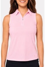 Golftini Golftini Sleeveless Zip Polo