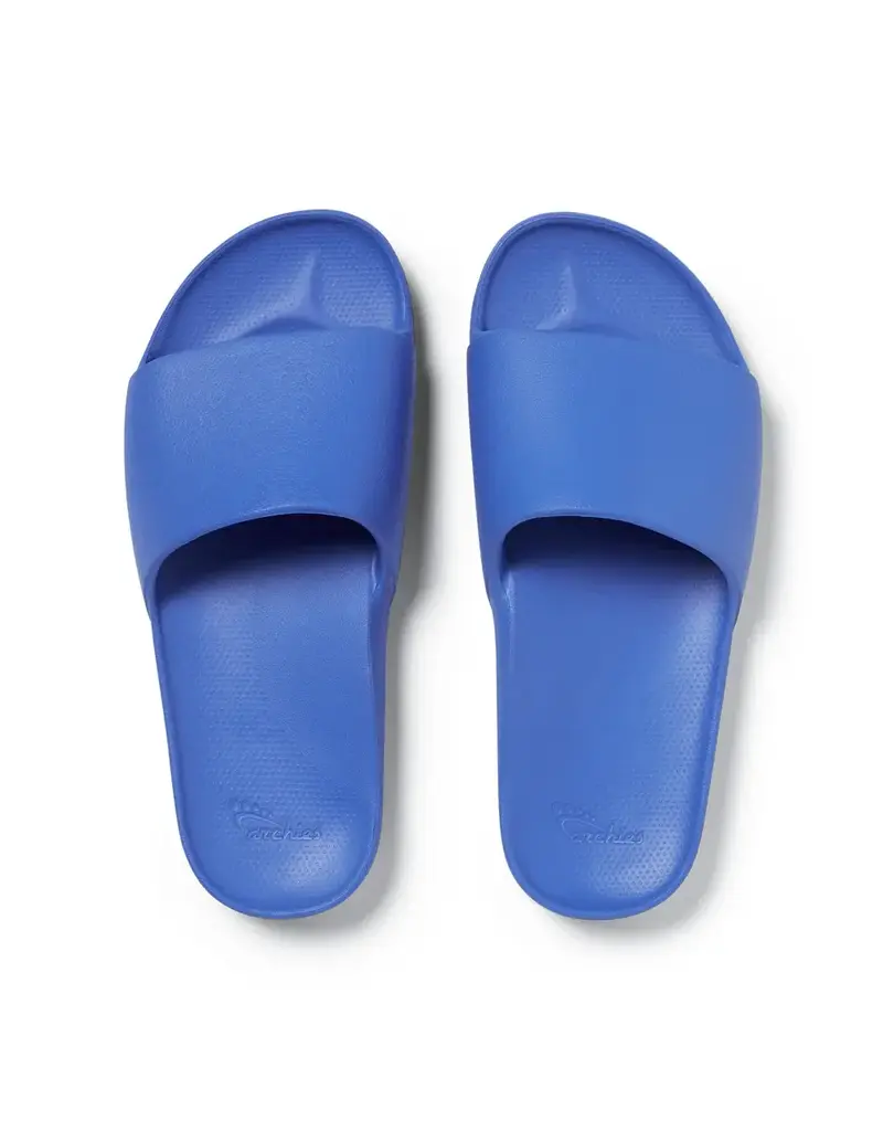 Archies Archies Arch Support Slides Royal Blue