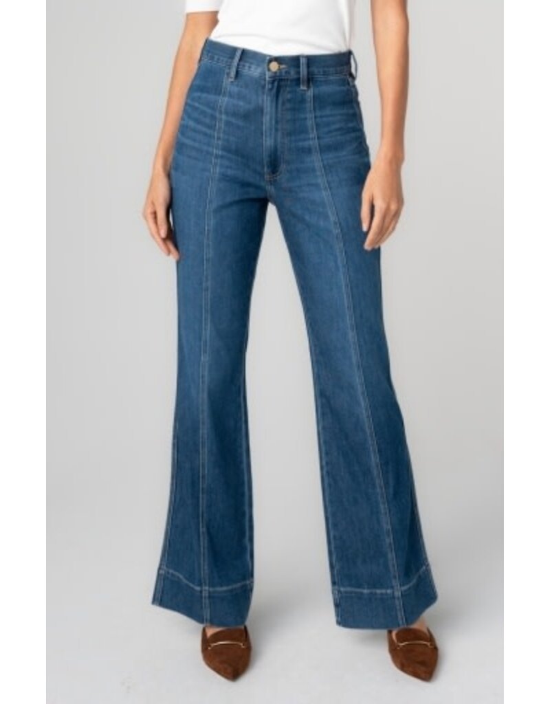 Liverpool Los Angeles Liverpool Relaxed High  Rise Seamed Bootcut 32"