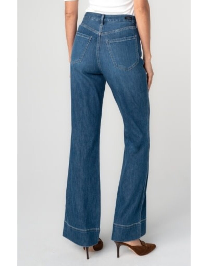Liverpool Los Angeles Liverpool Relaxed High  Rise Seamed Bootcut 32"