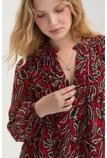 Liverpool Los Angeles Liverpool Long Sleeve Woven Blouse with Pintucks