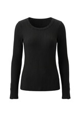 Liverpool Los Angeles Liverpool Long Sleeve Scoop Neck Knit Top