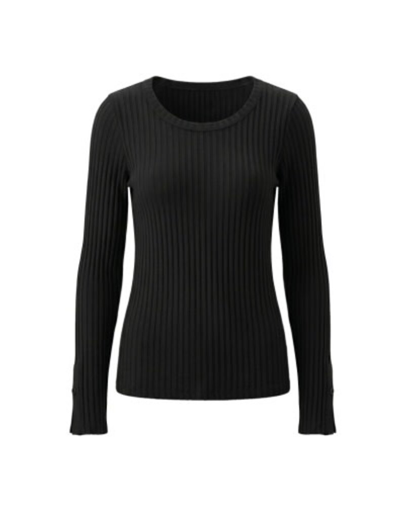 Liverpool Los Angeles Liverpool Long Sleeve Scoop Neck Knit Top