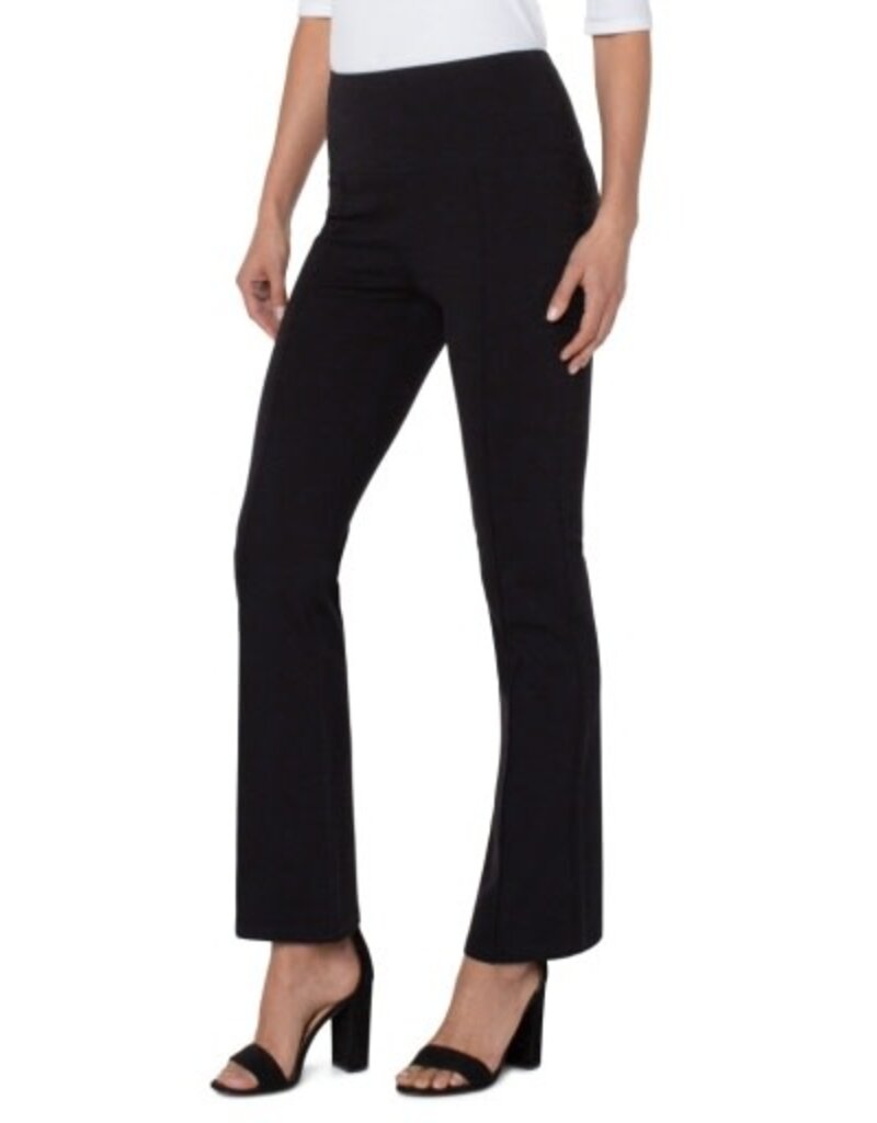Liverpool Los Angeles Liverpool Pearl Full Length Flare with Pintucks