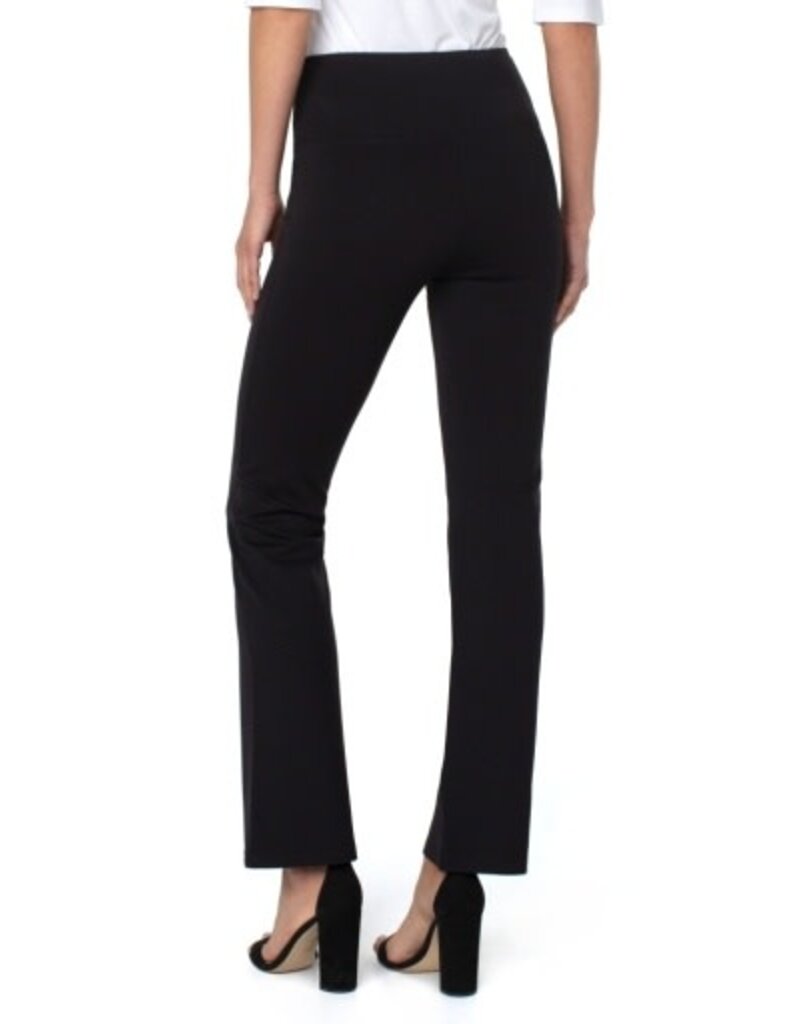 Liverpool Los Angeles Liverpool Pearl Full Length Flare with Pintucks
