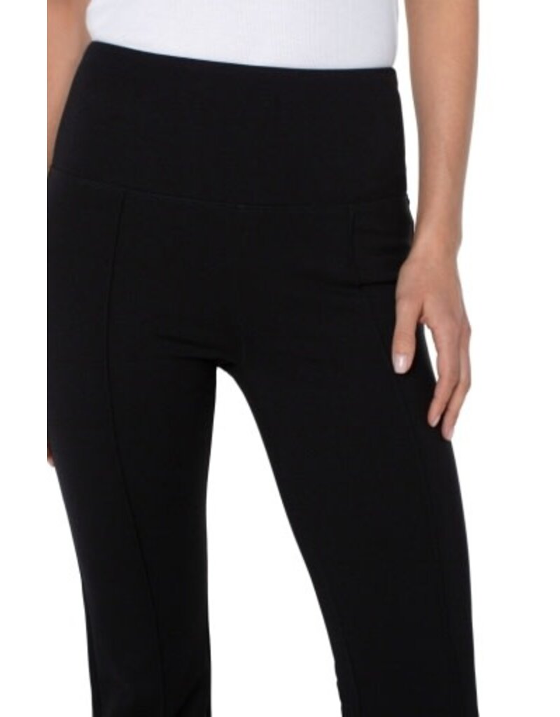 Liverpool Los Angeles Liverpool Pearl Full Length Flare with Pintucks