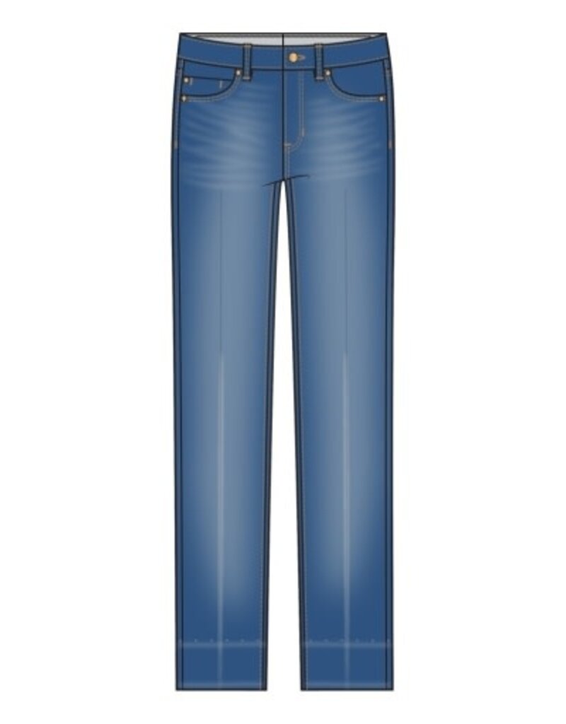 Liverpool Los Angeles Liverpool Kennedy Crop Straight with Blind Hem