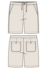 Liverpool Los Angeles Liverpool Men's Pull-On Chino Short Parchment