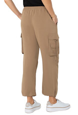 Liverpool Los Angeles Liverpool Cinch Hem Pull On Parachute Cargo Pants Palo Santo