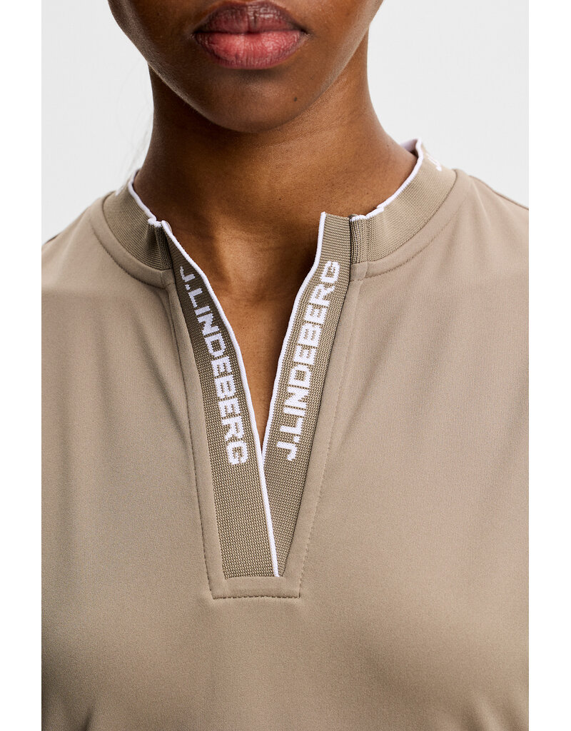 J.LINDEBERG - US J. Lindeberg Leya Sleeveless Top Brindle