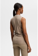 J.LINDEBERG - US J. Lindeberg Leya Sleeveless Top Brindle