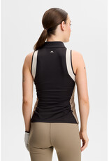 J.LINDEBERG - US J. Lindeberg Krissi Sleeveless Polo Black