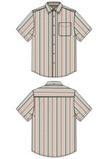 Liverpool Los Angeles Liverpool Short Sleeve Button Up Shirt Clay Sage Multi