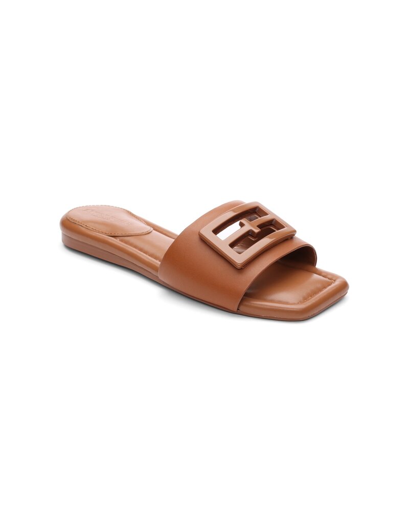 Liverpool Los Angeles Liverpool Dunbar Logo Medallion Sandal Luggage