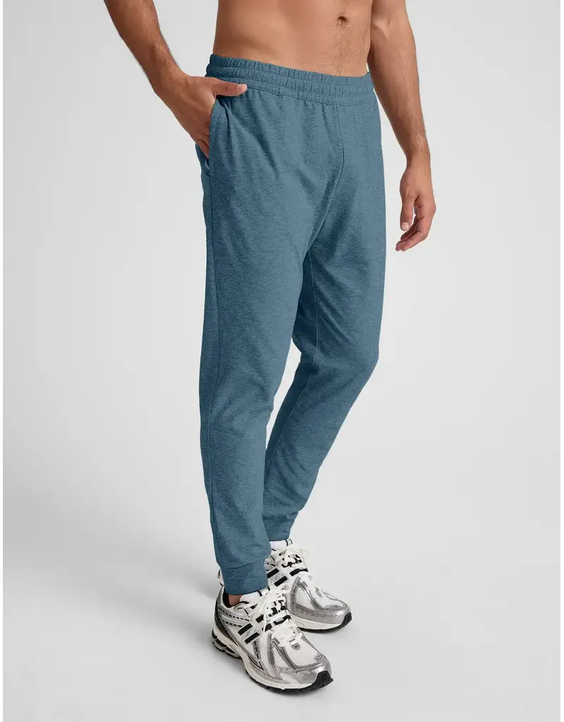 Beyond Yoga Beyond Yoga Spacedye Freefit Zipper Pckt Jogger Denim Blue Heather