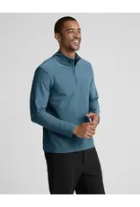 Beyond Yoga Beyond Yoga Spacedye Terrain Qtr Zip Vin Denim Blue Heather