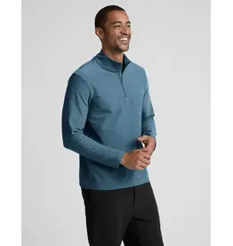 Beyond Yoga Beyond Yoga Spacedye Terrain Qtr Zip Vin Denim Blue Heather