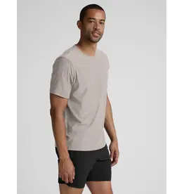 Beyond Yoga Beyond Yoga Always Beyond Short Sleeve  Crew Tee 2.0 Elk Heather