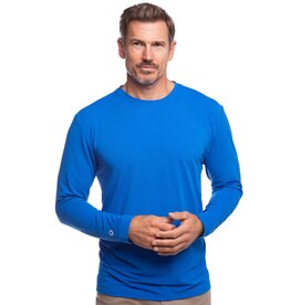 IBKul IBKul Solid Long Sleeve Crew Royal