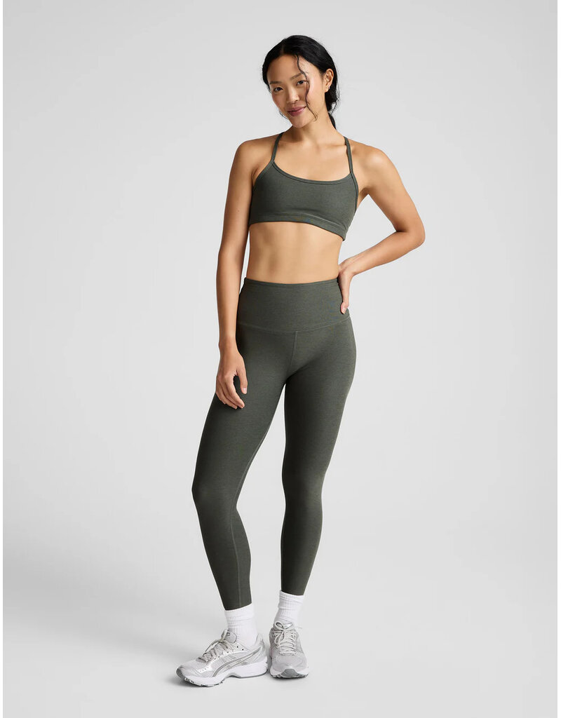 Beyond Yoga Beyond Yoga Spacedye Caught In The Midi High Waist Legging Dusty Forest Heather