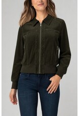 Liverpool Los Angeles Liverpool Zip Front Collared Bomber Jacket