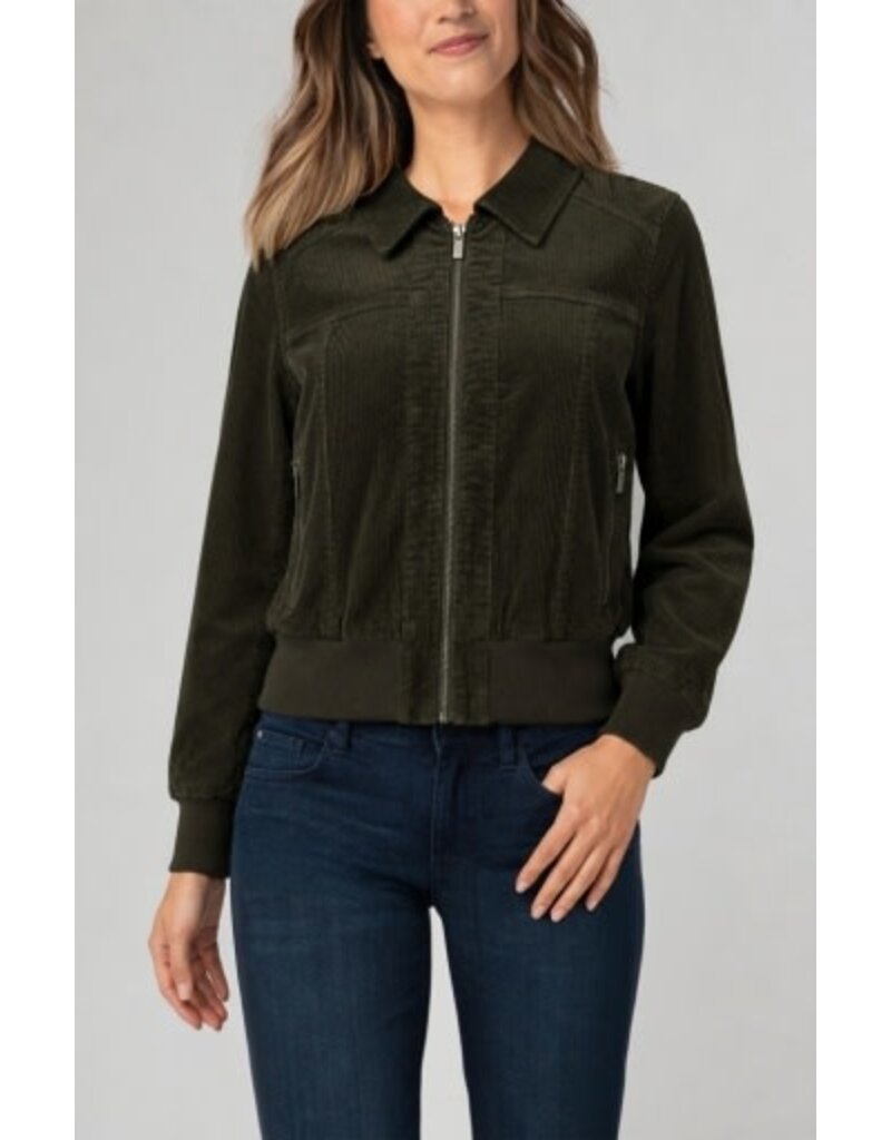 Liverpool Los Angeles Liverpool Zip Front Collared Bomber Jacket