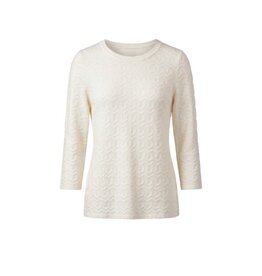 Liverpool Los Angeles Liverpool 3/4 Sleeve Crew Neck Knit Top with Rib Trim