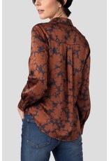Liverpool Los Angeles Liverpool Long Sleeve Button Front Woven Blouse