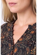 Liverpool Los Angeles Liverpool Long Sleeve Woven Blouse with Pintucks