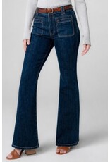 Liverpool Los Angeles Liverpool Hannah Flare with Vintage Patch Pockets 28in inseam