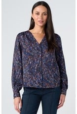 Liverpool Los Angeles Liverpool Long Sleeve Woven Blouse