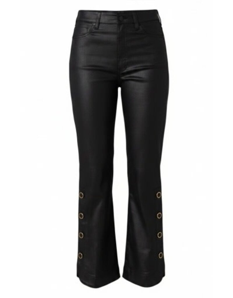 Liverpool Los Angeles Liverpool Hannah Crop Flare with Buttoned Slit 27in inseam