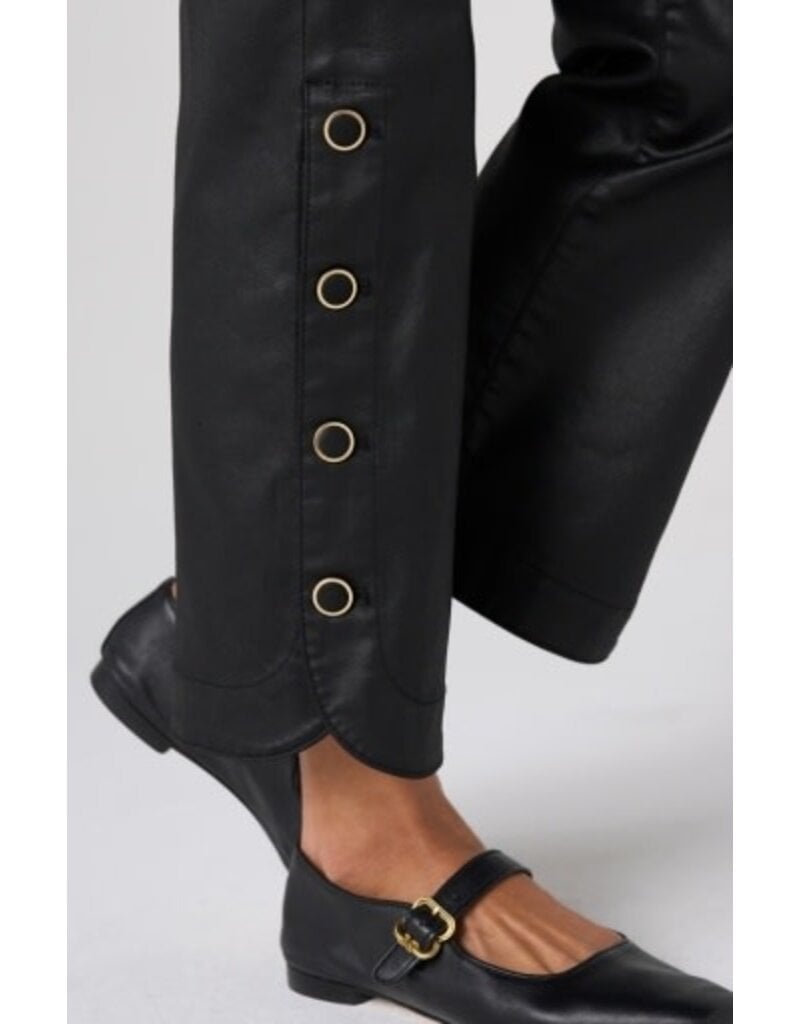 Liverpool Los Angeles Liverpool Hannah Crop Flare with Buttoned Slit 27in inseam