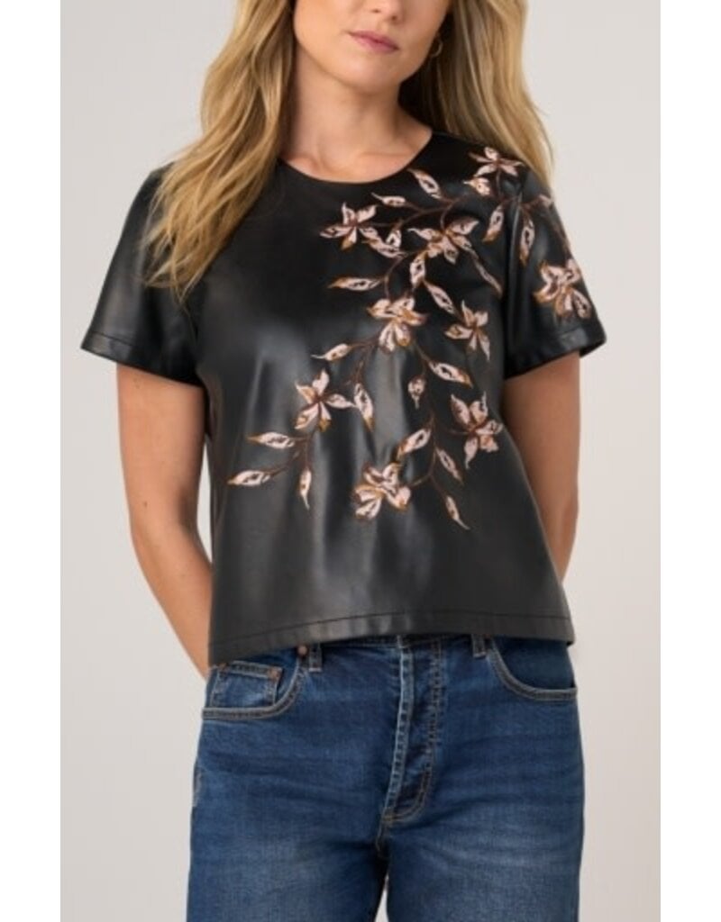 Liverpool Los Angeles Liverpool Short Sleeve Crew Neck Tee with Embroidery