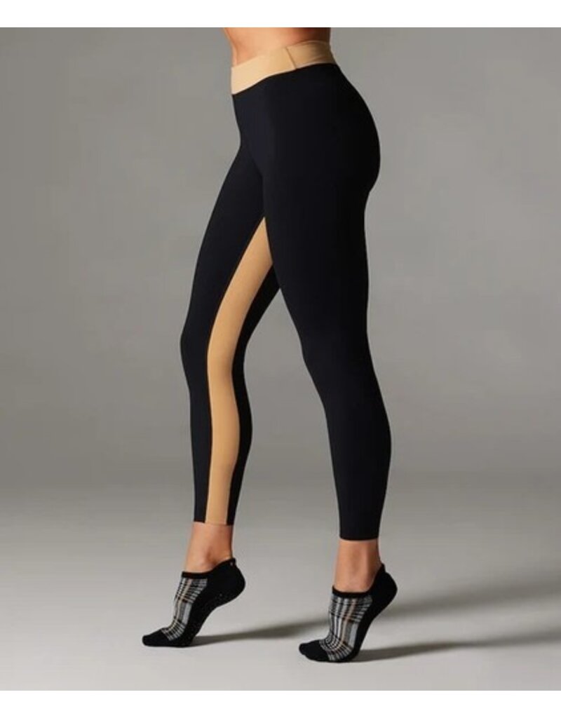 Tavi Tavi Mid Rise 7/8 Tight Ebony/Camel
