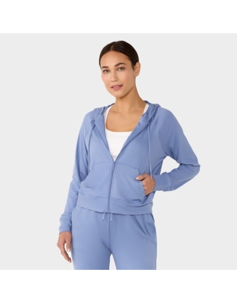 Thirty Three Threads Tavi SoftTec Zip Hoodie Serene Blue