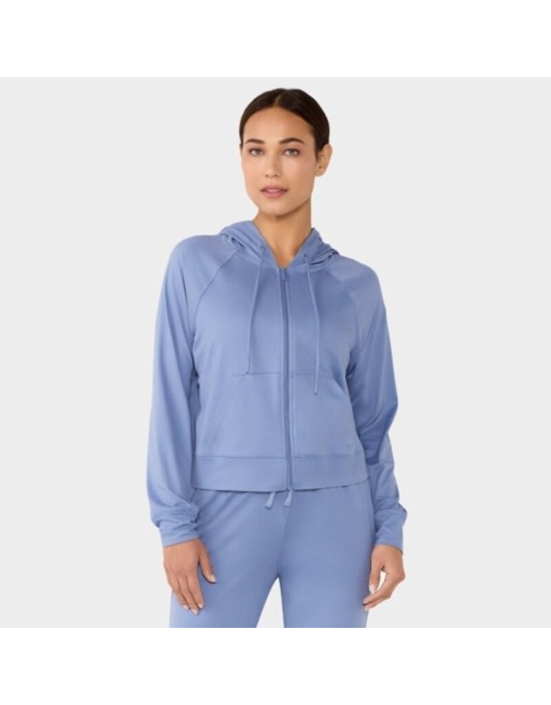 Thirty Three Threads Tavi SoftTec Zip Hoodie Serene Blue