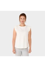 Thirty Three Threads Tavi Cap Sleeve Crewneck T Coconut