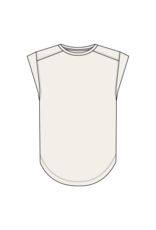 Thirty Three Threads Tavi Cap Sleeve Crewneck T Coconut