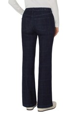 Liverpool Los Angeles Liverpool Hannah Flare 32" inseam Indigo Plaid