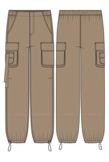 Liverpool Los Angeles Liverpool Cinch Hem Pull On Parachute Cargo Pants Palo Santo